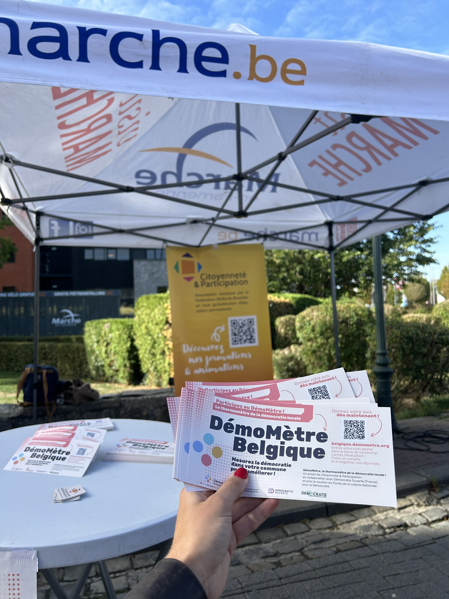 RTBF - A Marche-en-Famenne, le démomètre va évaluer la participation citoyenne pour la rendre meilleure à l'avenir